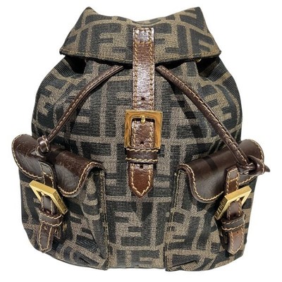 GORGEOUS FENDI ZUCCA CANVAS BACKPACK Fendi Zucca Backpack - Fendi Backpack Monogram main image 4