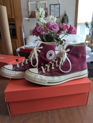 Size 7.5 - Converse Chuck 70 High Dark Beetroot