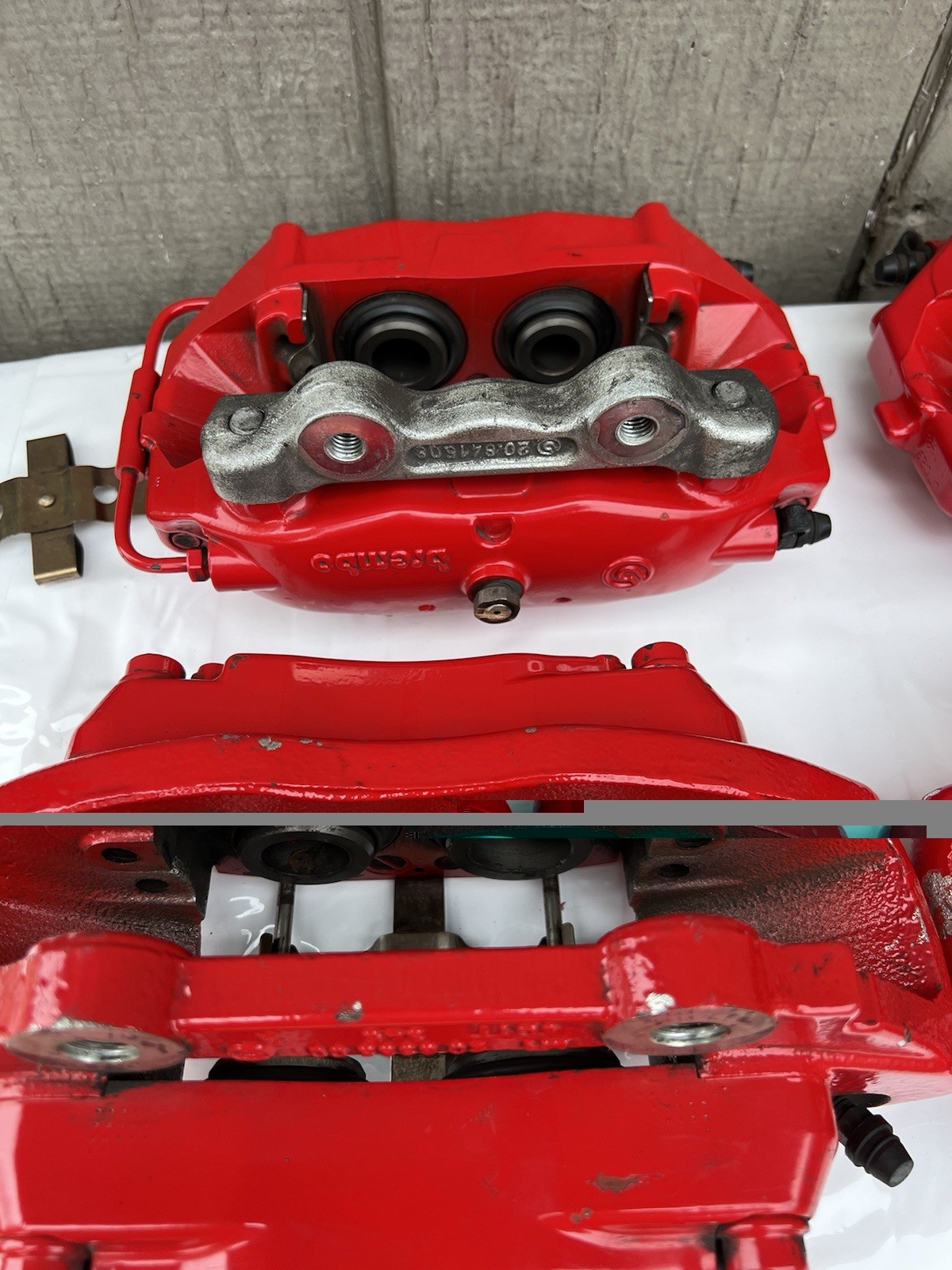 2007 Maserati Quattroporte M139 FRONT/REAR Brembo BrakeCalipers Set 82102705 OEM
