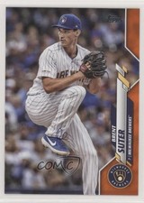 2020 Topps Wal-Mart Orange Border /99 Brent Suter #477 n1u