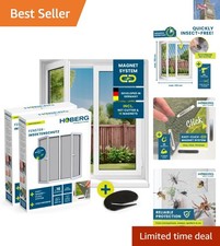 Secure & Stylish Magnetic Fly Screen | 16 Magnets for Ultimate Insect Protection