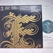 EMI LP CSD 3705: Warlock - Capriol Suite etc. / Neville Dilkes