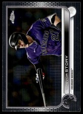 Trevor Story 2022 Topps Chrome Sonic #27 Rockies MLB READ FREE SHIP AutographDen