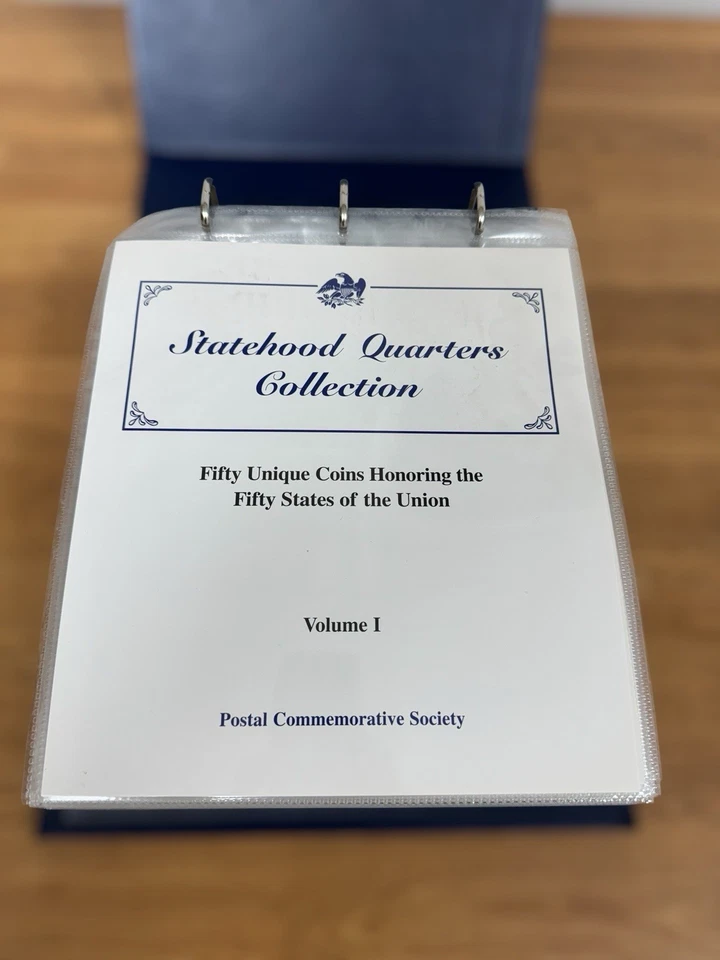 Statehood Quarter Collection Vol 1 Postal Commemorative Society Complete Set UNC - Image 2 of 4