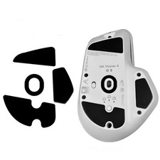 Rounded Curved Edges Mouse Feet Skates For Logitech MX Master 4 Wireless Mouse