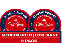 New Old Spice Pomade Hair Styling Putty Balm for Men Medium Hold 2.22 oz 2 Pack