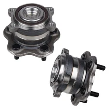 KUSATEC 512388 2pcs Rear Wheel Bearing and Hub Assembly Compatible with Nissan