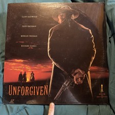 Unforgiven Movie Laserdisc Clint Eastwood Gene Hackman Brand New Sealed