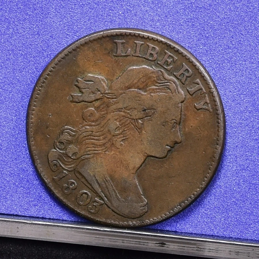 1803 Large Cent - Small Date, Small Fraction - Fine (#60586-L) - Image 3 of 4