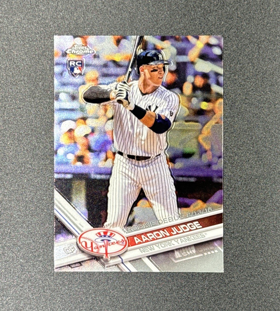 Aaron Judge 2017 Topps Chrome Update RC #HMT50 - NY Yankees Rookie Card - Mint!