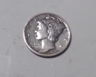 1945-S Mercury Silver Dime 90% Silver  Micro S