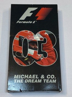 Formula 1 VHS Video Race One Cars 2003 Review Michael Shumacher & Co. Dream Team