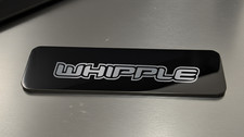 Engraved Whipple Badge Emblem Dash For Mustang Shelby Camaro Challenger Etc