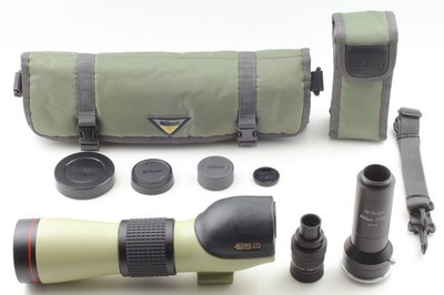[N MINT] Nikon Field scope ED II D60 P + 20-45x Eyepiece 800mm f13.3 From JAPAN
