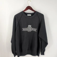 VTG 90s Goodwood England Road Racing Good Festival Lettering Sweatshirt Black M
