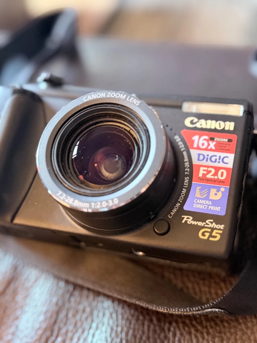 Canon PowerShot G5 Digital Cameras for Sale | Shop New & Used