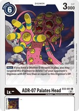 ADR-07 Palates Head EX2-051 C Digital Hazard Digimon TCG