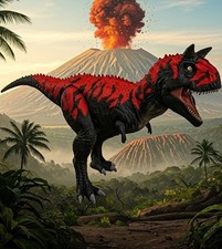 Jurassic World Legacy Roarin' Real Feel Carnotaurus Action Figure 2024 Mattel...