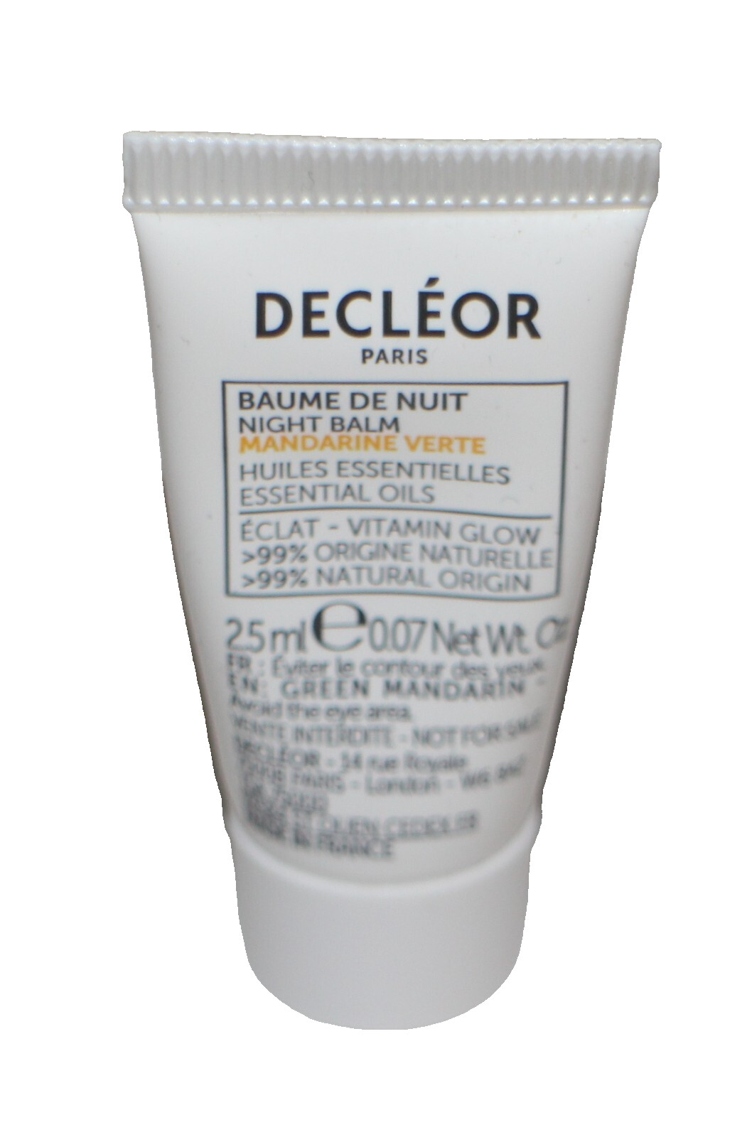 Decleor Night Balm Mandarine Verte 2.5ml