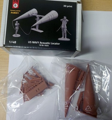 US NAVY Acoustic Locator 1918-1925 von Fly in 1/48 3D Druck