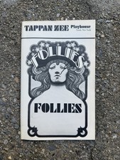 Follies 1973 Tappan Zee Playhouse Program Vivian Blaine Robert Alda Sondheim