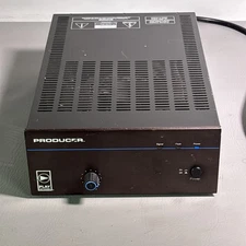 ATLAS SOUND PRODUCER PA601 Single Channel Sound Amplifier 60Watts w/ Power Cord