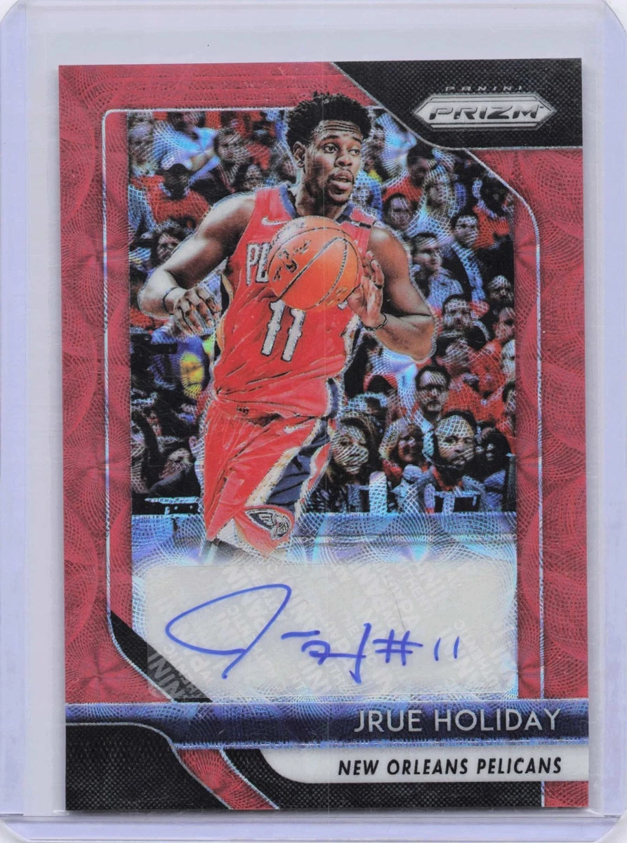 Panini Jrue Holiday Basketball Autographed Sports Trading Cards 