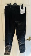 Women’s Brand New Frame Jetset Crop High-rise Skinny Black Size 2(30-34) Black