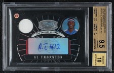 2007 Bowman Sterling Black Refractor 2/5 Al Thornton BGS 9.5 GEM MINT Auto 0s3