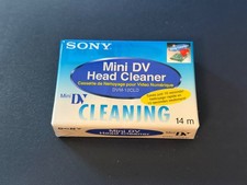 Sony Mini DV Head Cleaner Digital Video Cleaning Cassette Sealed