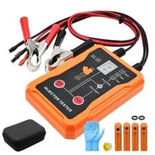 Universal Fuel Injector Tester Cleaner & Adapter DIY Cleaning Tools Kit Set