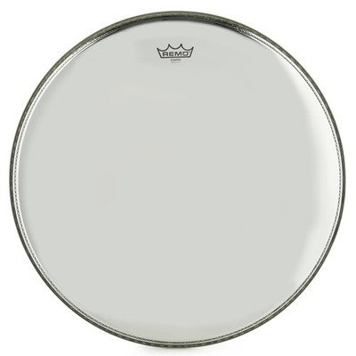 Remo Ambassador Starfire Chrome Bass Drumhead - 22 inch (5-pack) Bundle