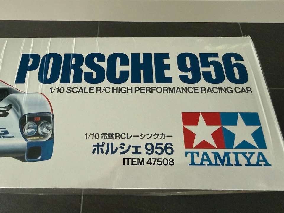 TAMIYA Porsche 956 Racing Bausatz RC 300047508 1:10 Elektro 2WD NEW - Bild 3 von 4