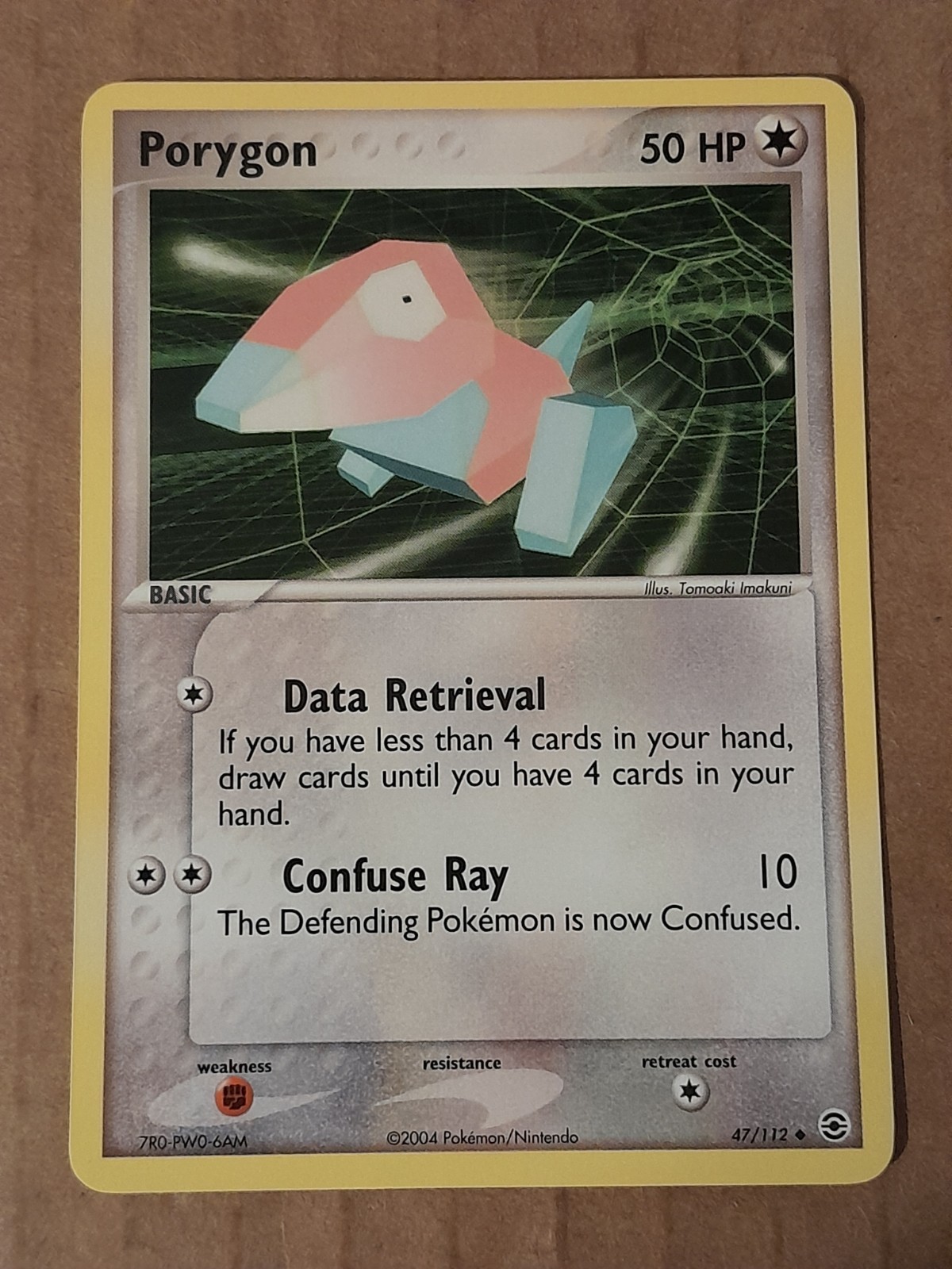 Pokemon Porygon 47/112 Fire Red Leaf Green NM See Pictures