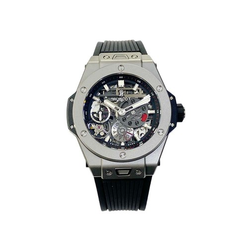 Hublot Big Bang Meca-10, 414.NI.1123.RX, 45mm, Titanium, Skeletonized Dial, B...