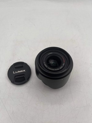 Panasonic Lumix G Vario 14-42mm ASPH 52mm Mega O.I.S. Camera Lens - Black