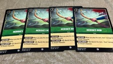 Disney Lorcana Merida's Bow 101/204 Wilds Unknown Common 4 Cards