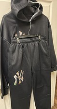 Sweatsuit Set Pants  Top With Camo NY Logo Size Small Men