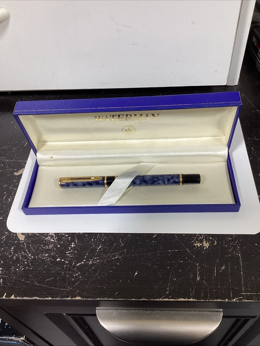 25+ Waterman Blue Marble Fountain Pen for sale | Updated Oct 2026