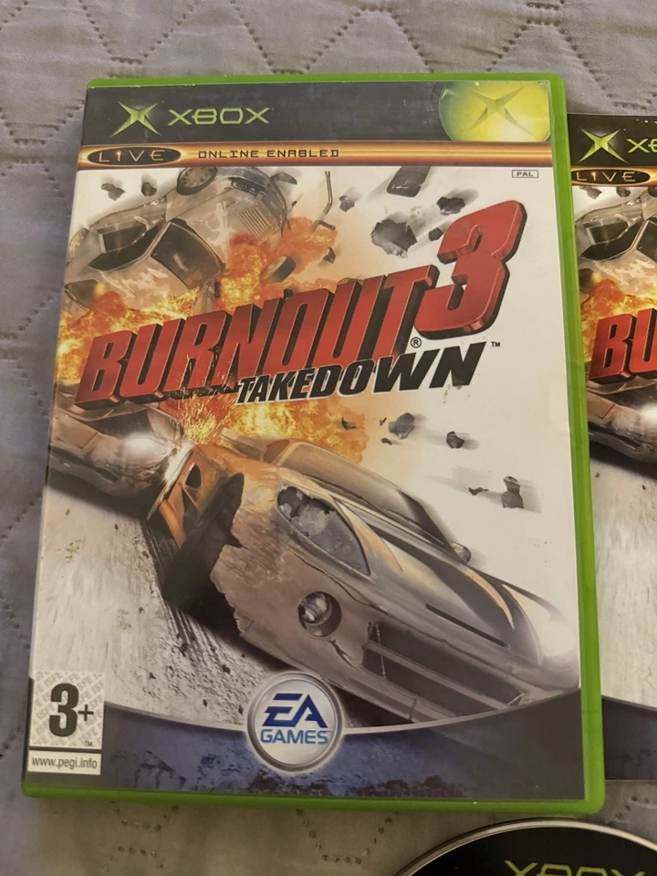 Burnout 3 Takedown Xbox *MINT CIB* - Image 2 of 4