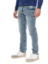 Jeans 5 tasche Blooker cotone stretch Art.Prendere JE sabbiato Made in Italy