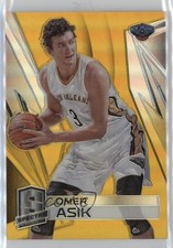 2014-15 Panini Spectra Gold Prizm /10 Omer Asik #35 3d3