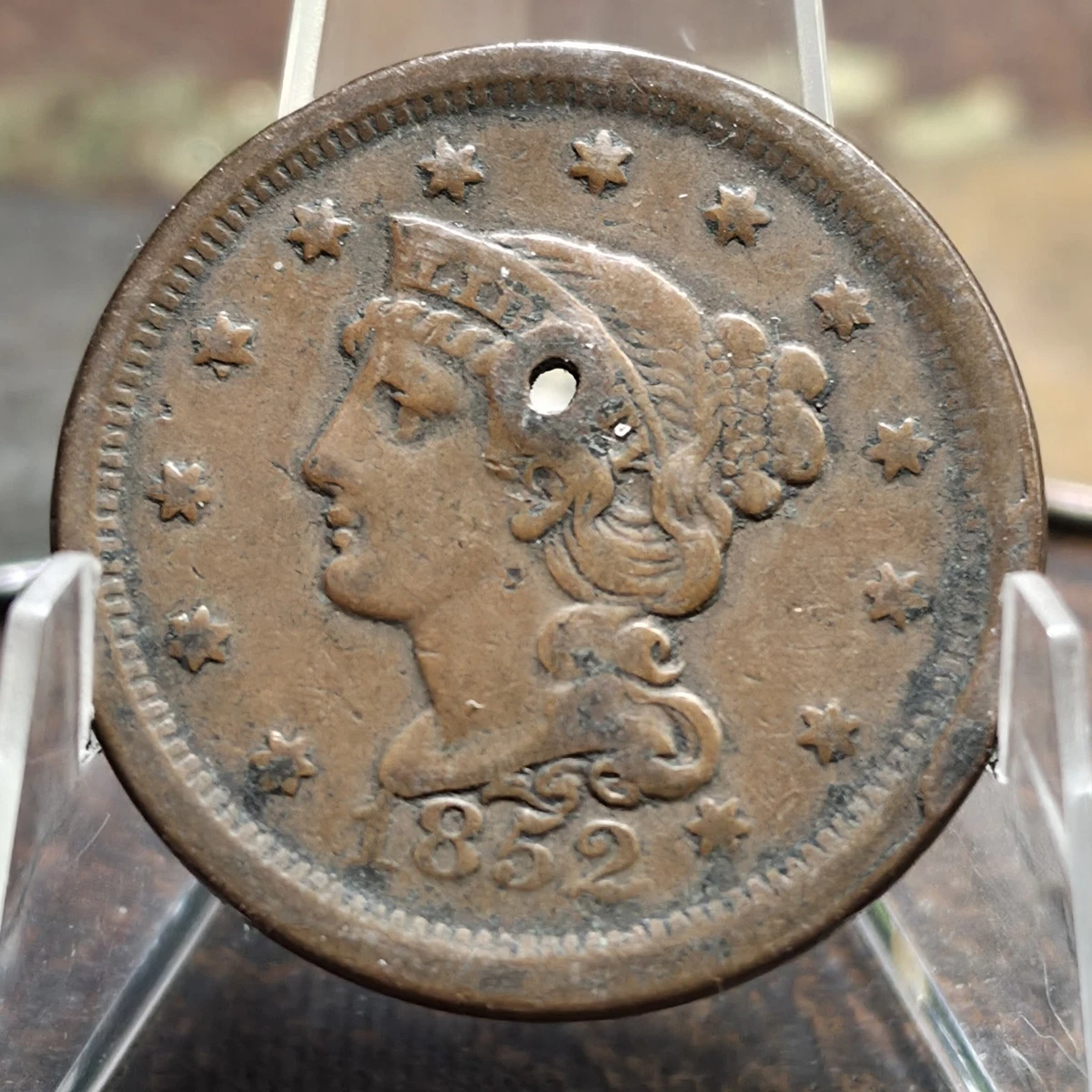 Year Braided Hair Large Cents (1839-1857) 1852 for sale | eBay