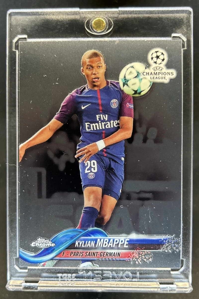 2017-18 Topps Chrome UCL Kylian Mbappé #41 for sale | eBay