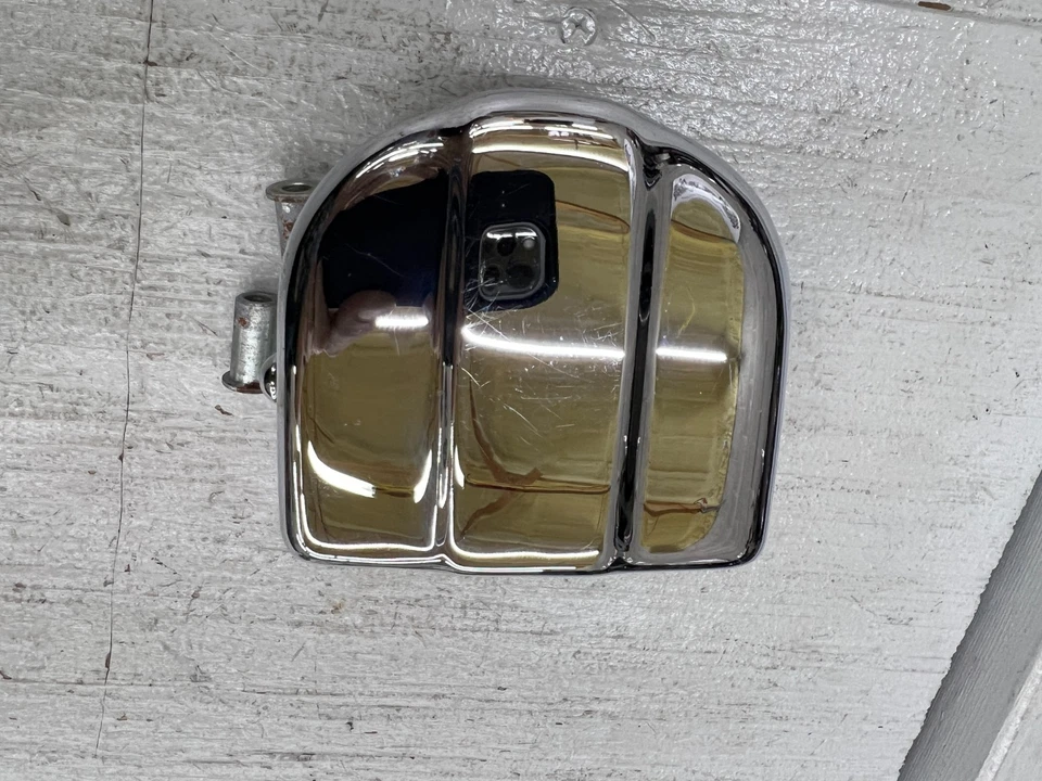 Harley-Davidson Dyna Wide Glide 2000 FXDWG cubierta de bobina de encendido cromada 99-06 Foto 3 de 4