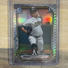 GAGE JUMP 2026 1st Bowman Chrome REPTILIAN REFRACTOR! A’s