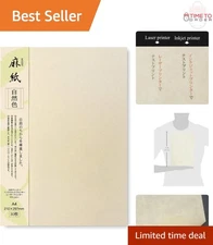 Japanese Rice Paper A4 30 Sheets Printable Multipurpose for Laser Inkjet
