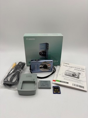 Canon PowerShot SD1300 IS 12.1MP Digital ELPH Camera Silver w/4x Zoom READ