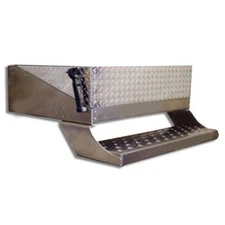 Freightliner Classic Battery Box Cover 31 x 23 Inch Diamond Plate Aluminum