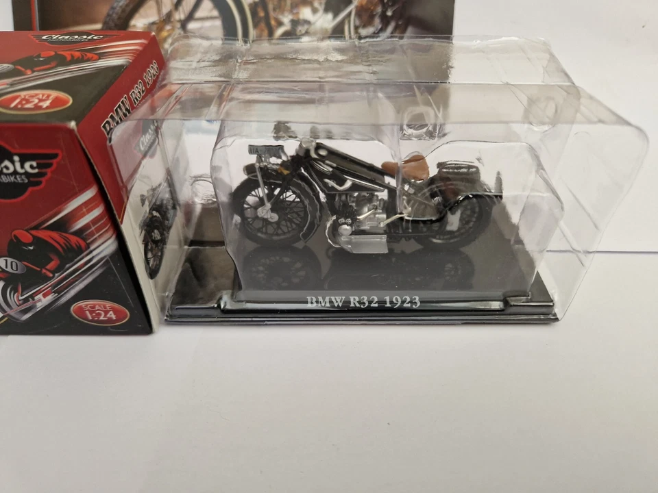 1/24 ATLAS IXO CLASSIC MOTOR BIKES - 1923 BMW R32 MOTORCYCLE + LEAFLET - Image 2 of 3